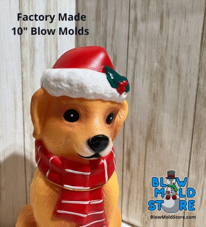 10" Factory Made Tabletop Blow Molds (New) - Blow Mold Store