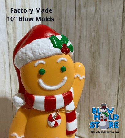 10" Factory Made Tabletop Blow Molds (New) - Blow Mold Store