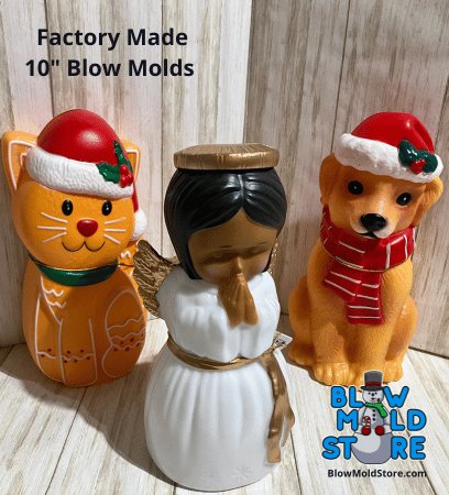 10" Factory Made Tabletop Blow Molds (New) - Blow Mold Store