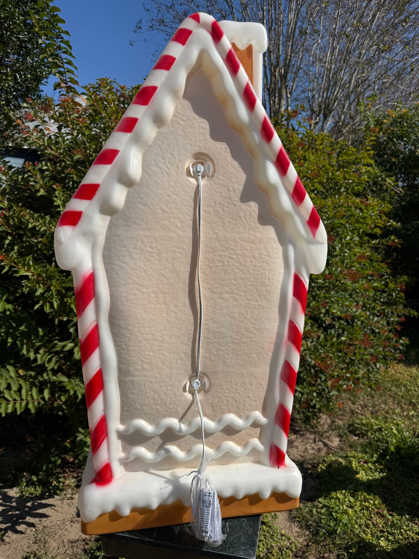 Christmas Blow Mold 36” Lighted Gingerbread House Home Holiday Decoration NEW