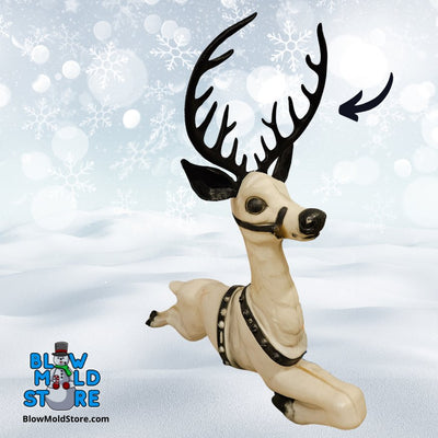 Replacement Antler for Beco 30" Prancer & Dancer Reindeer - Blow Mold Store