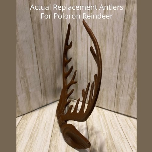Antlers for Poloron Blow Mold - Santa's 36" Large Illuminated Reindeer - Blow Mold Store