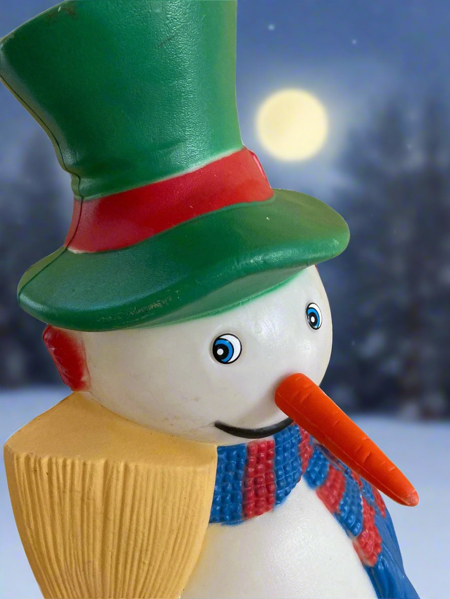 Blow Mold Carrot Nose Replacement for 41" Snowman with Carrot Nose from TPI - Blow Mold Store