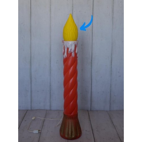 Candle Flame for Union Products 35" Candle - Blow Mold Store