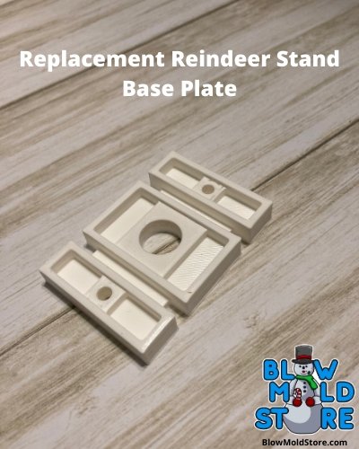 General Foam / Empire Reindeer Mounting Base Plate - Blow Mold Store