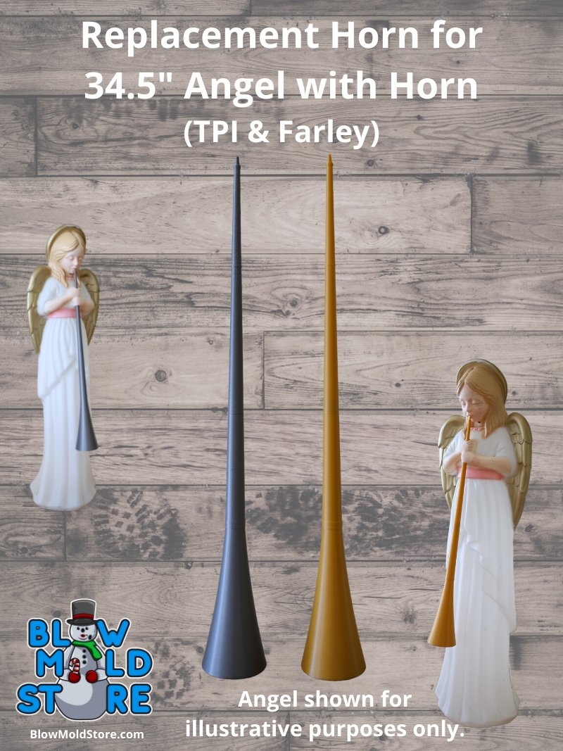 New Replacement Horn (trumpet) for TPI & Farley Angel Blow Mold - Blow Mold Store
