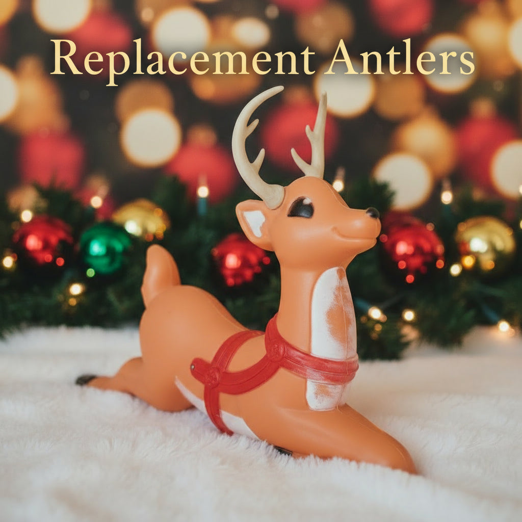Perfect Fit - Antlers for Grand Venture Reindeer Blow Mold - Blow Mold Store
