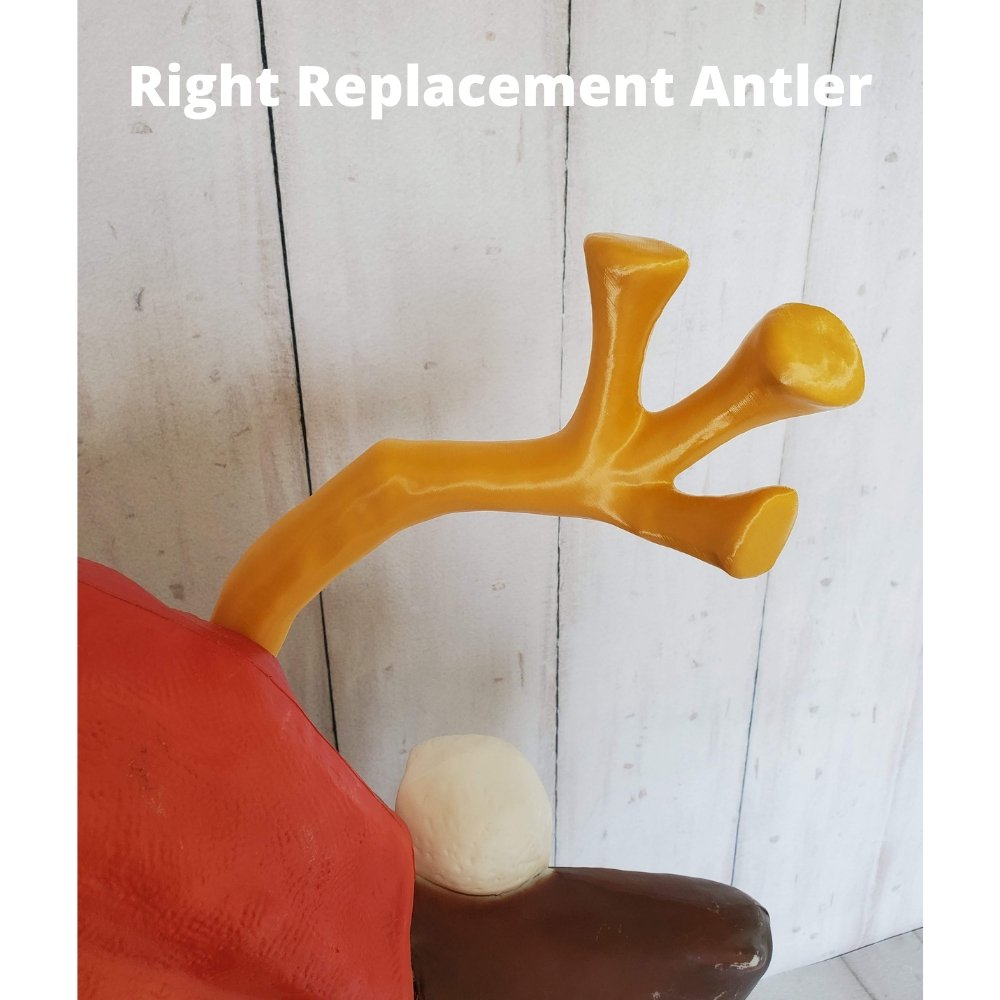 Perfect Fit Antlers for Santa's Best Taz Tasmanian Devil Blow Mold - Blow Mold Store