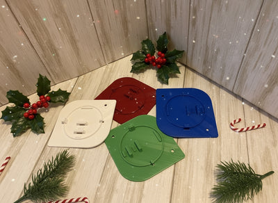 Replacement Back Plate Light Plate for Santa's Best Blow Molds - Blow Mold Store