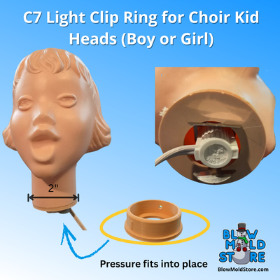 C7 Light Clip Ring for Choir Kid Heads