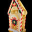 Christmas Blow Mold 36” Lighted Gingerbread House Home Holiday Decoration NEW