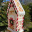 Christmas Blow Mold 36” Lighted Gingerbread House Home Holiday Decoration NEW