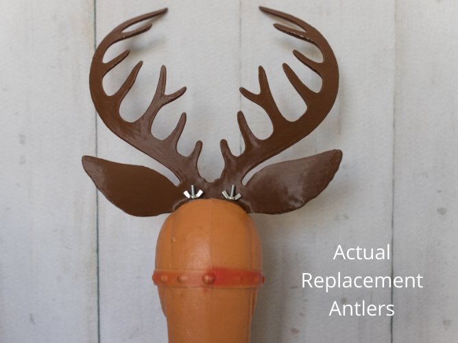 Antlers for Poloron Blow Mold - Santa's 36" Large Illuminated Reindeer - Blow Mold Store