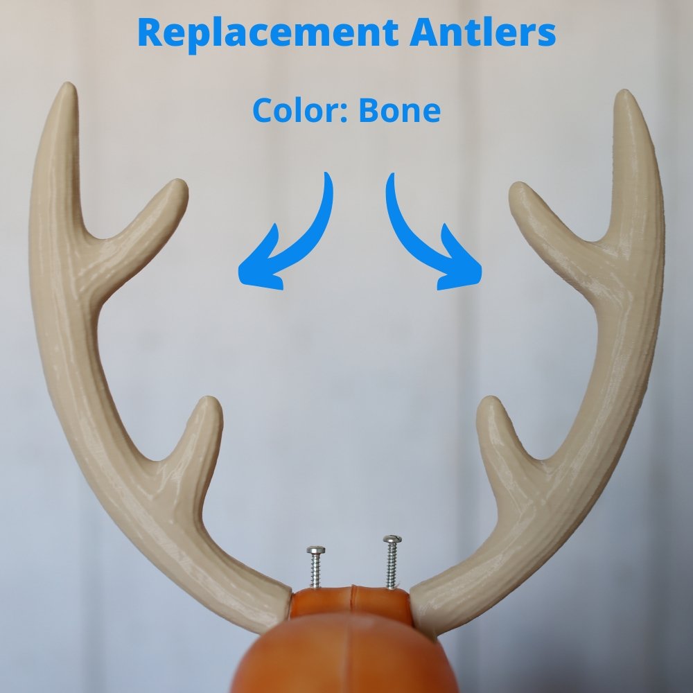 Antlers for Santa's Reindeer and Giant Reindeer Blow Mold (General Foam & Empire) - Blow Mold Store