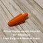 Blow Mold Replacement Carrot Nose for a 40" Snowman from Empire or General Foam - Blow Mold Store