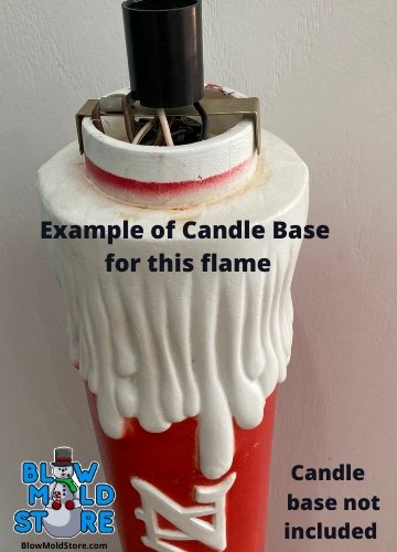 Candle Flame for Beco 37" Candle (flame only) - Blow Mold Store