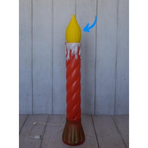 Candle Flame for Union Products 35" Candle - Blow Mold Store