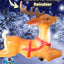 "Clark" Antlers for Santa's Reindeer and Giant Reindeer Blow Mold (General Foam & Empire) - Blow Mold Store