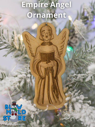 Empire Blow Mold Angel Ornament - Blow Mold Store