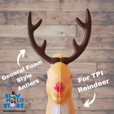 Empire/GF Style Antler for TPI Reindeer - Blow Mold Store