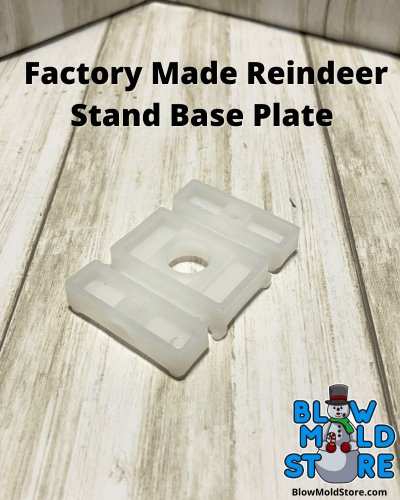 General Foam / Empire Reindeer Mounting Base Plate - Blow Mold Store
