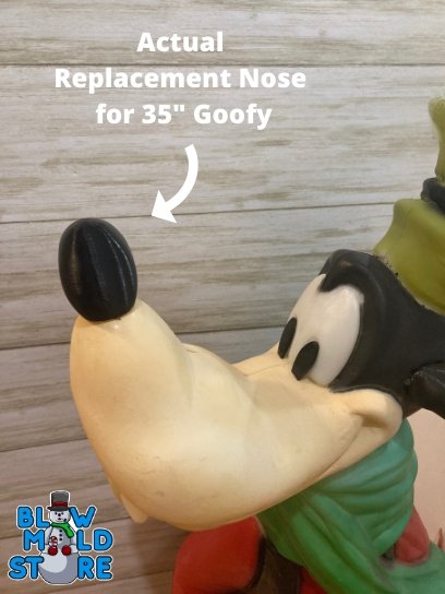 New Parts Makeover for Santa's Best 35" Goofy Disney Character Blow Mold - Blow Mold Store