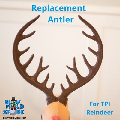 Replacement Antler for TPI Reindeer (Original Style) - Blow Mold Store