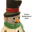 Replacement Blow Mold Snowman Eyes/Buttons for Snowman Blowmold - Blow Mold Store