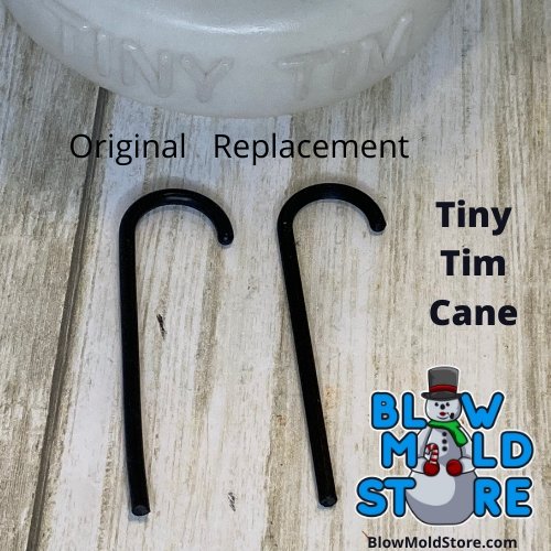 Replacement Cane for Tiny Tim Blow Mold Empire - Blow Mold Store