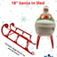 Sleigh Runners for Poloron 18" Santa in Sled - Blow Mold Store